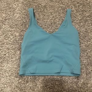 Light blue lulu dance top